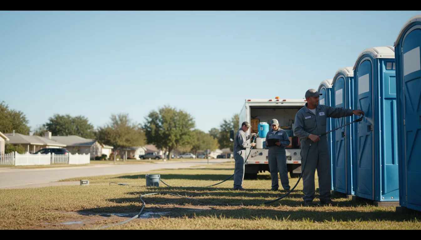 Long-Term Portable Toilet Rental in Bentonville, AR near me